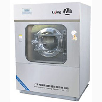 工業(yè)用洗衣機內部清洗